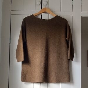 J.Crew Cashmere Collection Olive Green Sweater Small